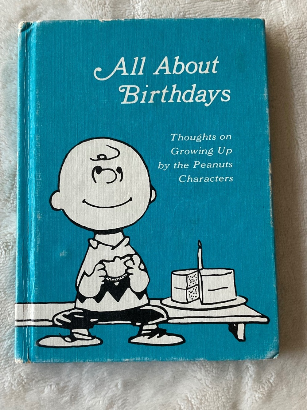 VTG-1970s Peanuts Charlie Brown hardcover book Charles Schulz